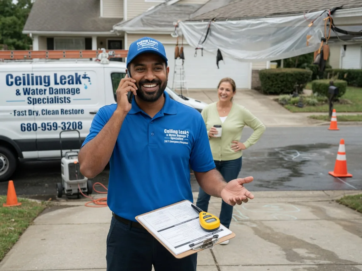 Ceiling Leak Cleanup Saint Charles, KY FAQs